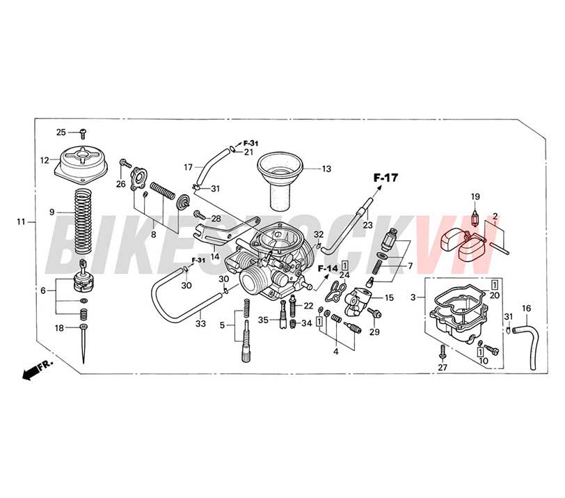 E-18_BỘ HỌNG GA