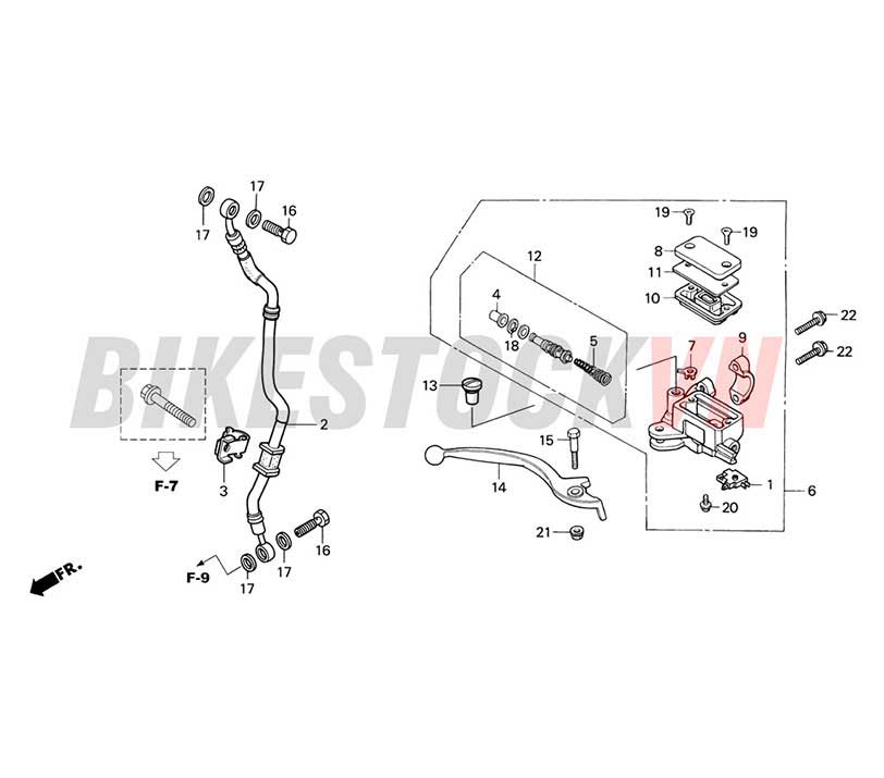 F-4_XY LANH CHÍNH PHANH TRƯỚC