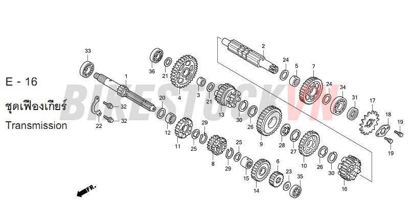 E-16_BỘ TRUYỀN ĐỘNG