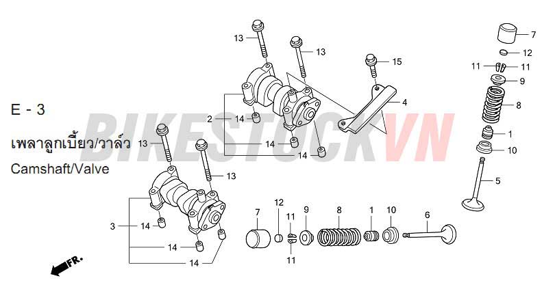 E-3_TRỤC CAM/XU PÁP