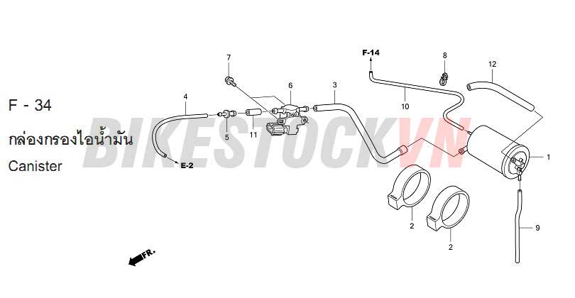 F-34_HỘP LỌC DẦU