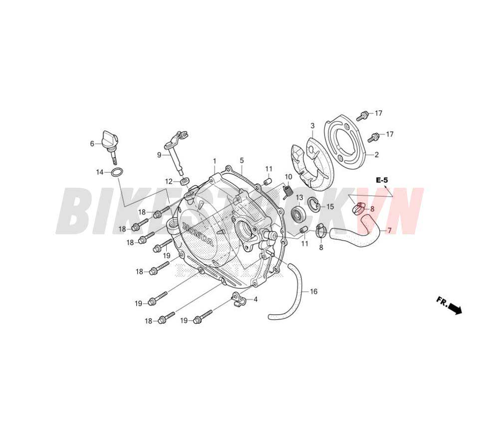 RIGHT CRANKCASE COVER