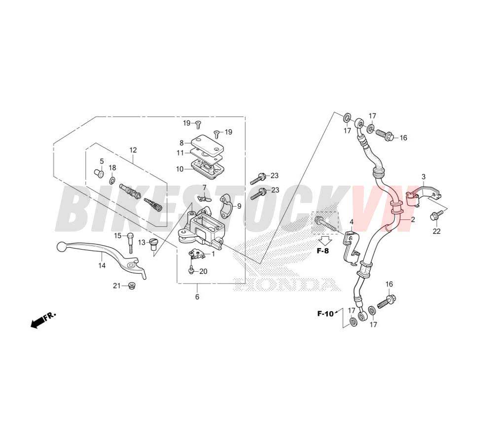 FRONT BRAKE MASTER CYLINDER