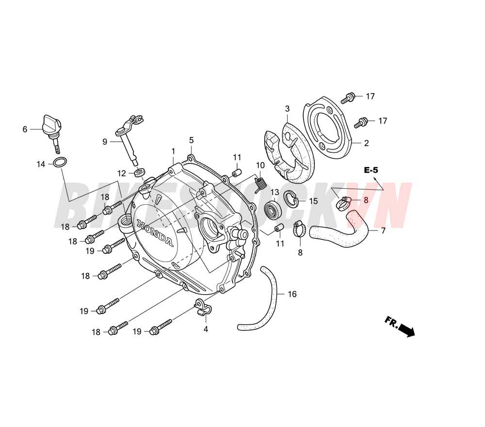 RIGHT CRANKCASE COVER