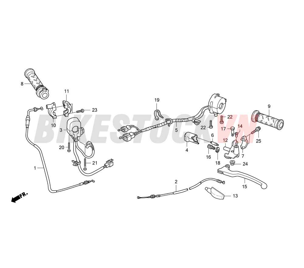 HANDLE LEVER/ SWITCH/CABLE