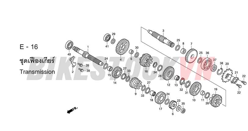 E-16_BỘ TRUYỀN ĐỘNG