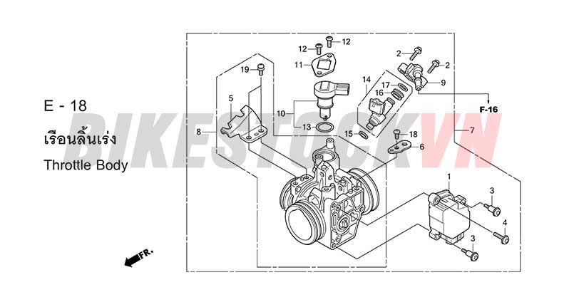 E-18_BỘ HỌNG GA