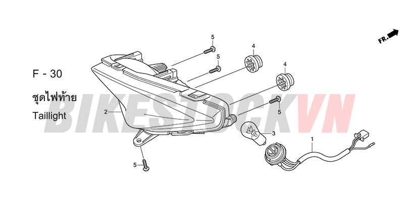 F-30_ĐÈN HẬU