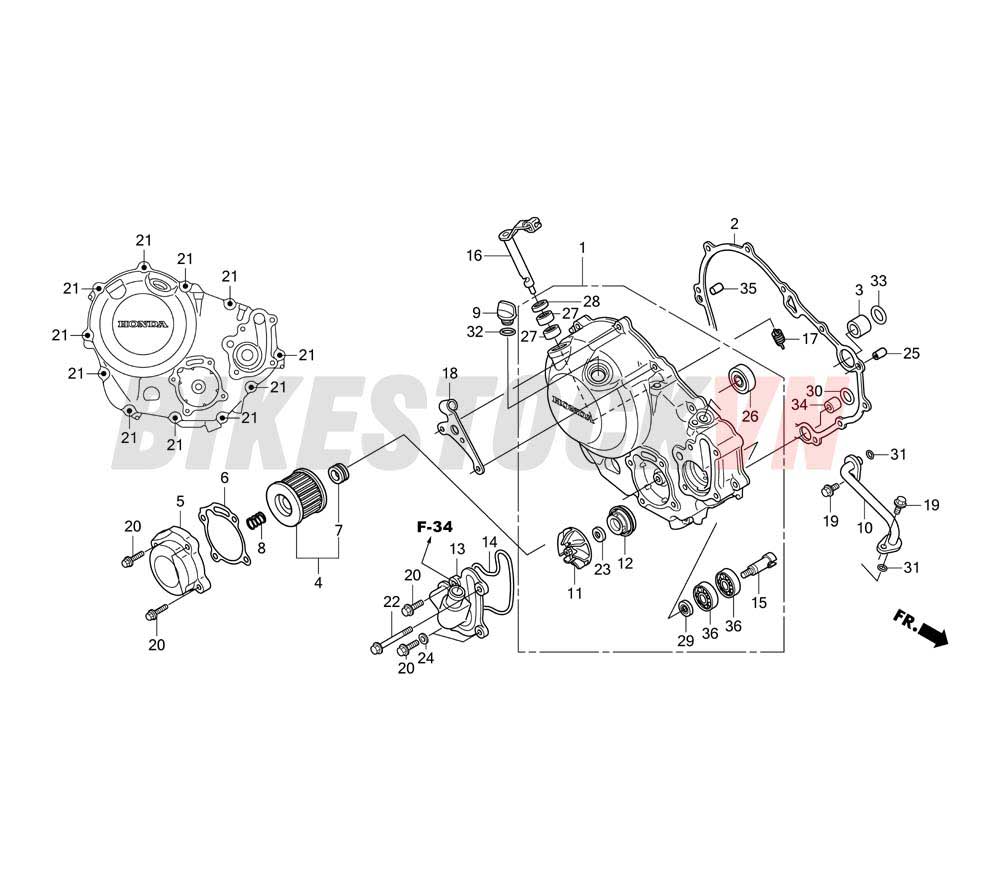 RIGHT CRANKCASE COVER