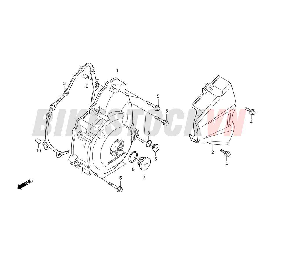 LEFT CRANKCASE COVER