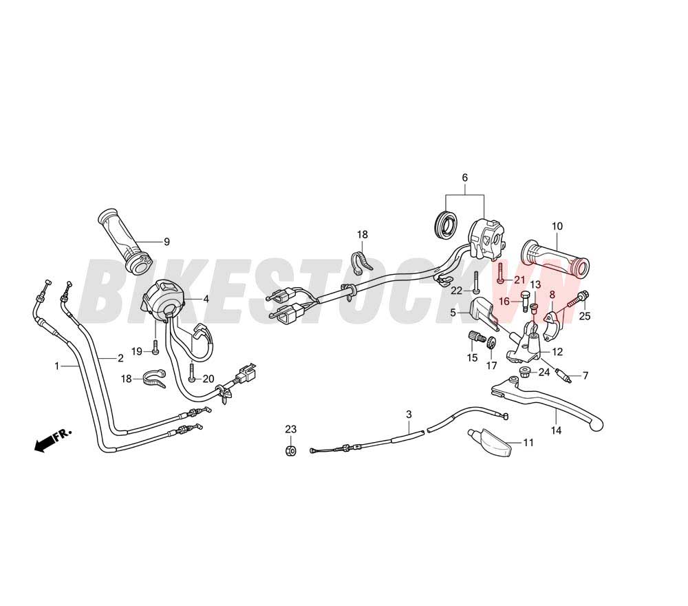 HANDLE LEVER/SWITCH/ CABLE 3