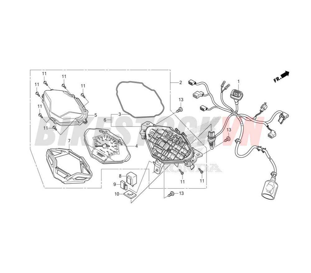 METER (ACB125BTF,G,H/CBTF,G,H)