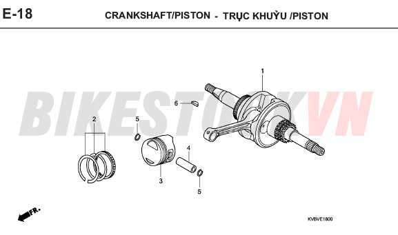 E-18_TRỤC KHUỶU/PISTON