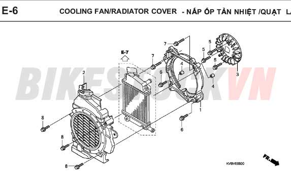 E-6_QUẠT GIÓ/NẮP TẢN NHIỆT