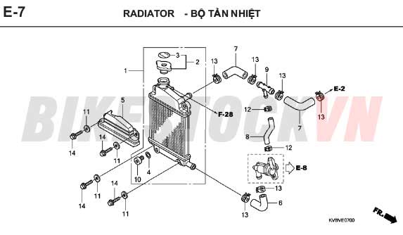 E-7_KÉT TẢN NHIỆT