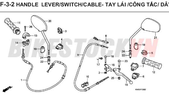 F-3-2_DÂY/CÔNG TẮT/ DÂY