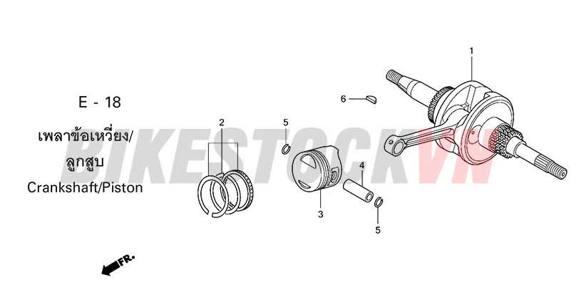 E-18_TRỤC KHUỶU/PISTON