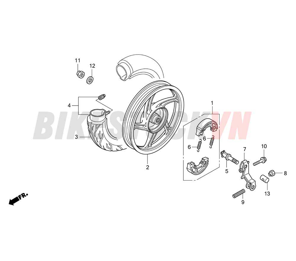 REAR WHEEL (ANC110BCT/BC)