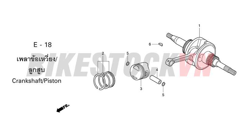 E-18_TRỤC KHUỶU/PISTON