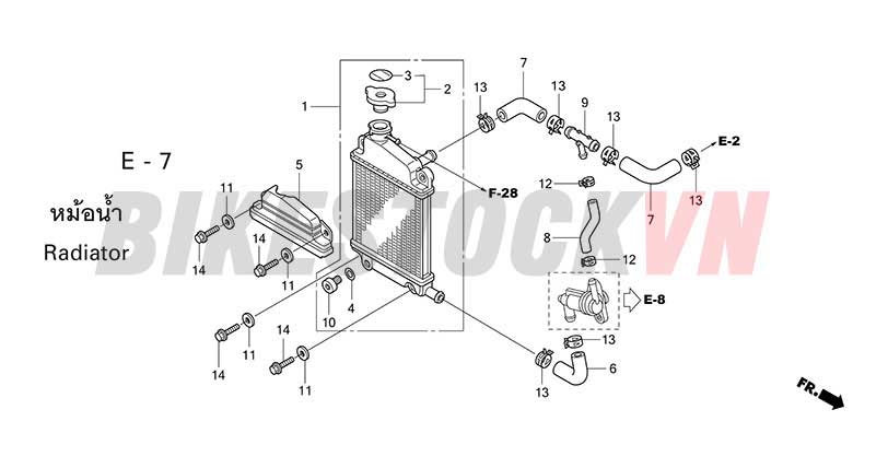 E-7_KÉT TẢN NHIỆT