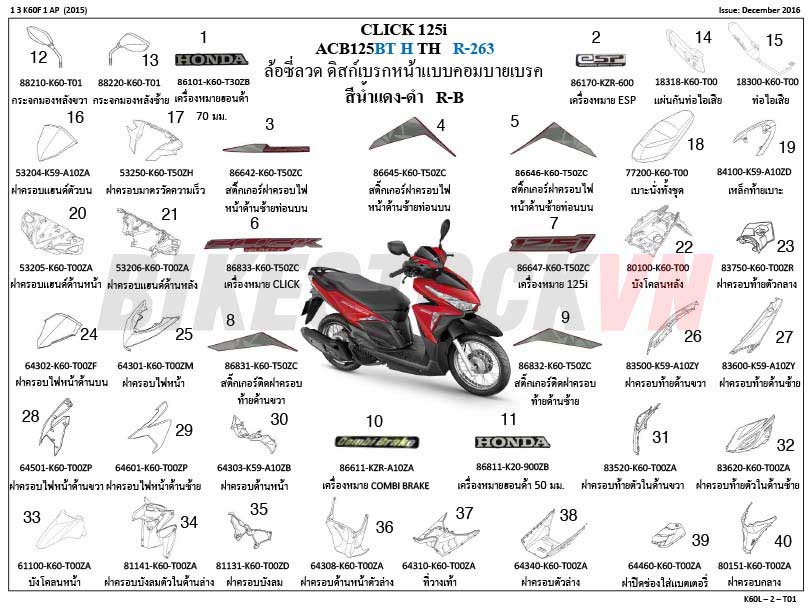 TEM/MÁC XE 2016