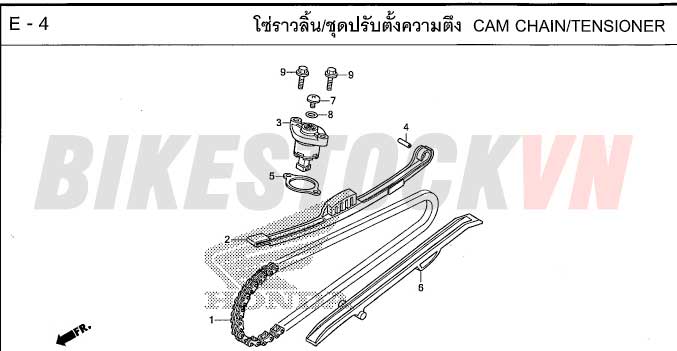 E-4_XÍCH CAM/TĂNG XÍCH CAM