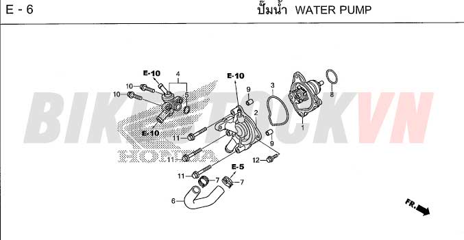 E-6_BƠM DUNG DỊCH LÀM MÁT