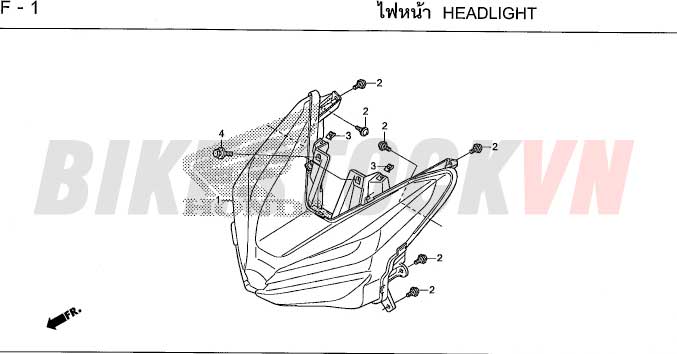 F-1_ĐÈN PHA