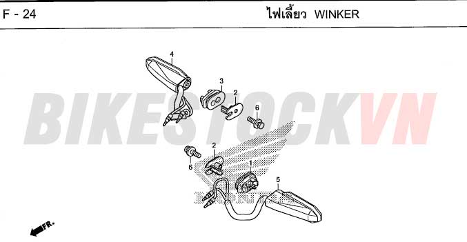 F-24_ĐÈN BÁO RẼ