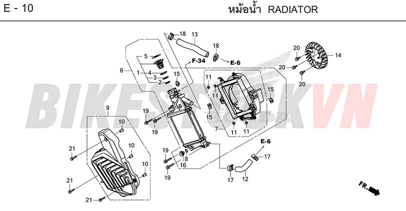 E-10_KÉT TẢN NHIỆT