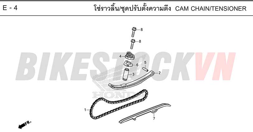 E-4_XÍCH CAM/TĂNG XÍCH CAM