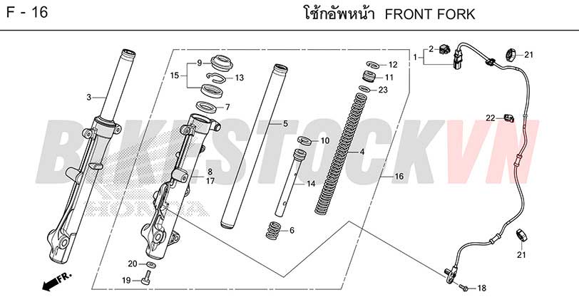 F-16_GIẢM XÓC TRƯỚC