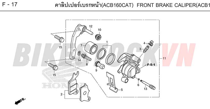 F-17_NGÀM PHANH TRƯỚC ABS