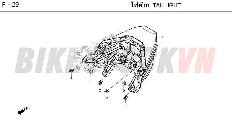F-29_BỘ ĐÈN SAU