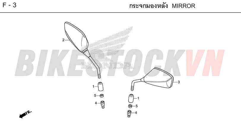 F-3_GƯƠNG CHIẾU HẬU