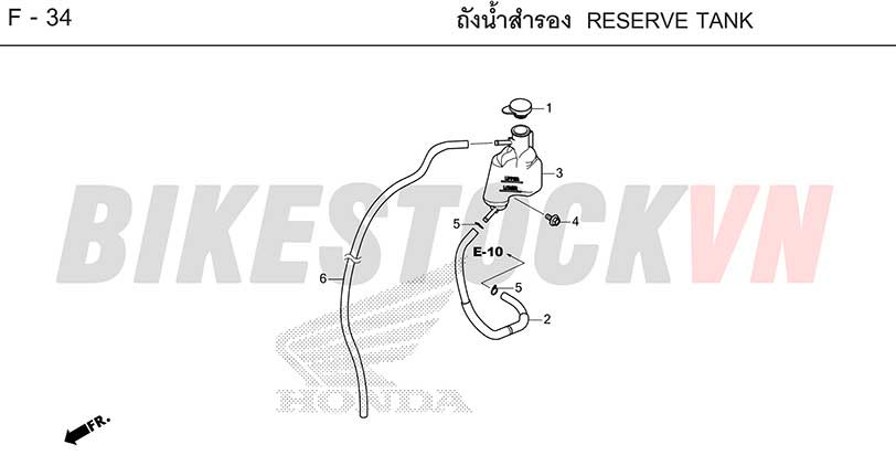 F-34_BÌNH DỰ TRỮ DUNG DỊCH LÀM MÁT