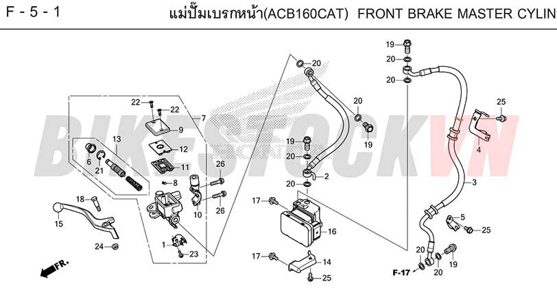 F-5-1_XI LANH CHÍNH/PHANH TRƯỚC ABS