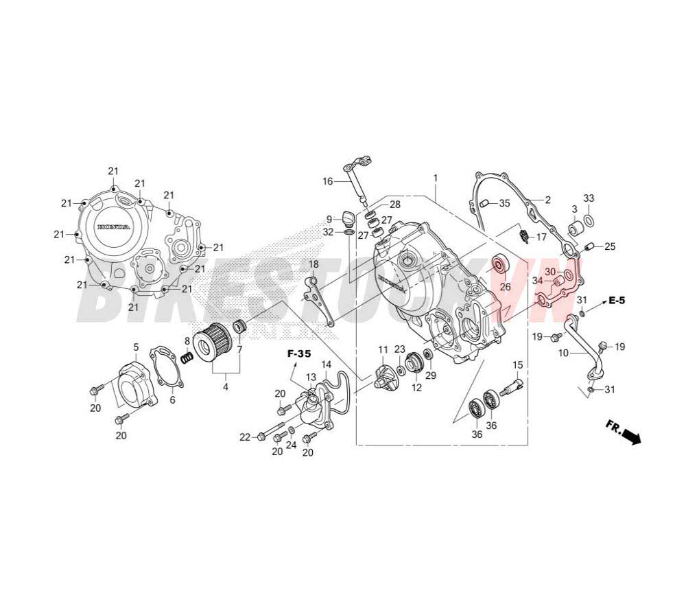 RIGHT CRANKCASE COVER