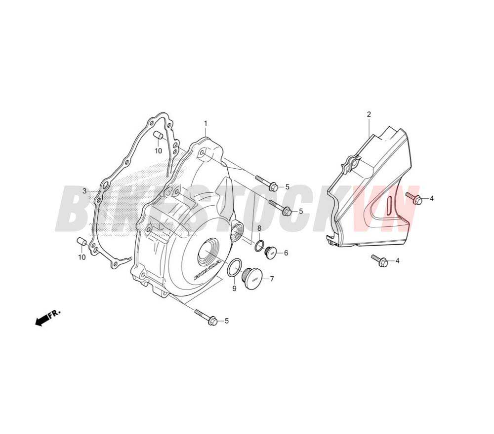 LEFT CRANKCASE COVER