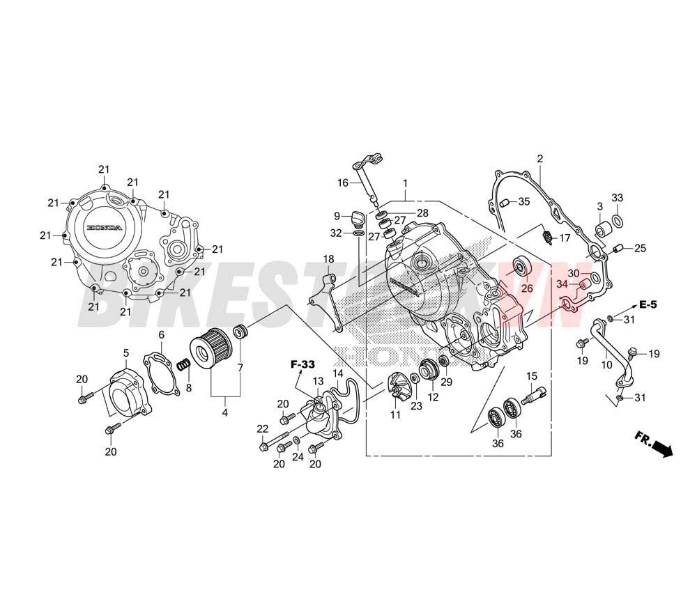 RIGHT CRANKCASE COVER