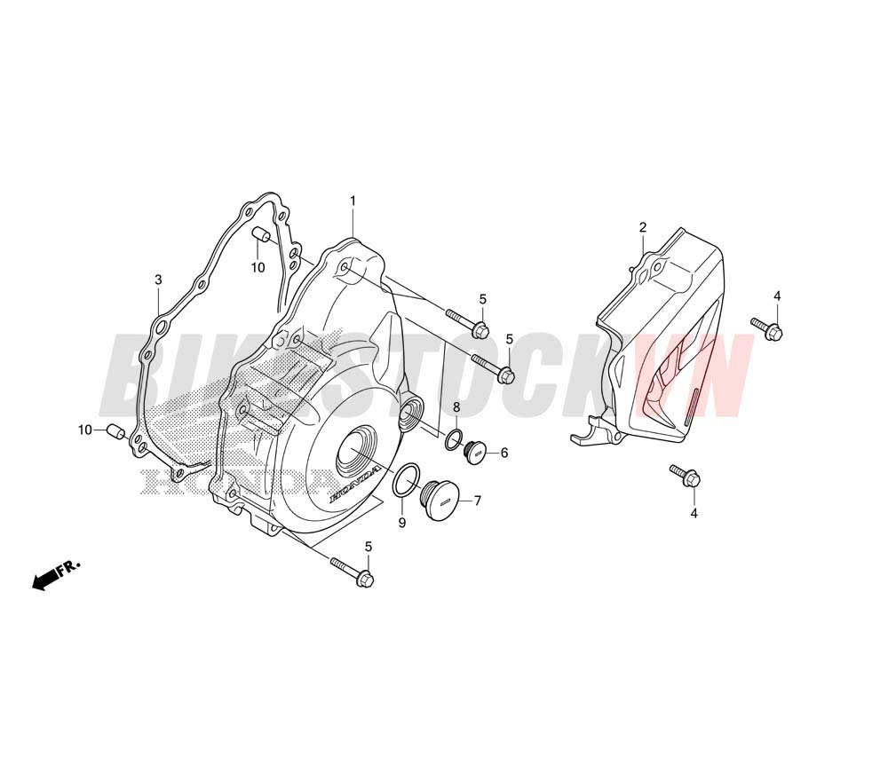 LEFT CRANKCASE COVER