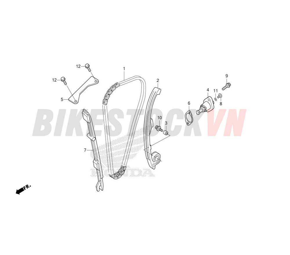 CAM CHAIN/TENSIONER