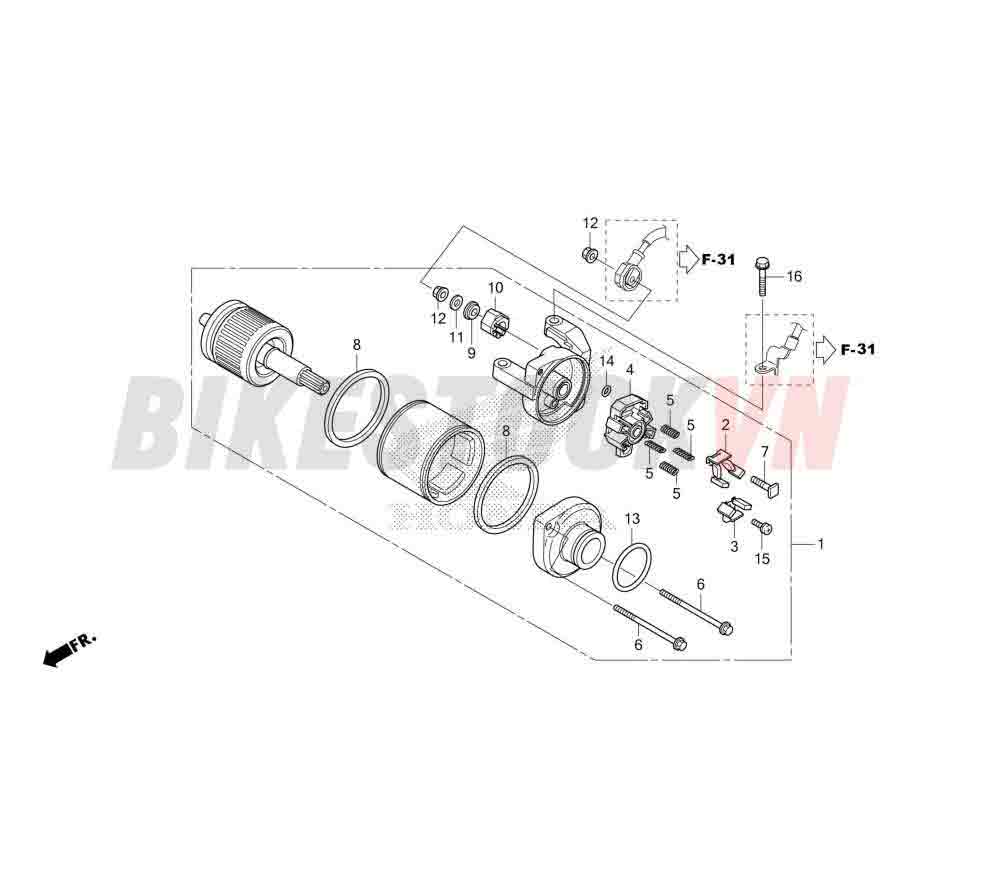 STARTER MOTOR