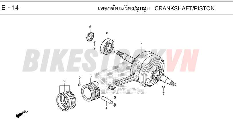 E14_TRỤC CƠ/PISTON