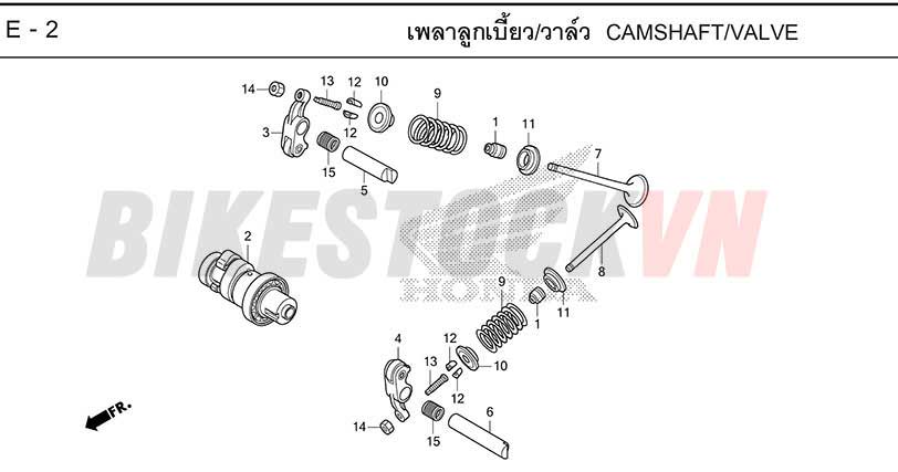 E2_TRỤC CAM/XU PÁP