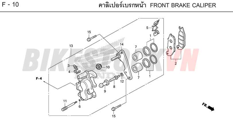 F10_NGÀM PHANH TRƯỚC