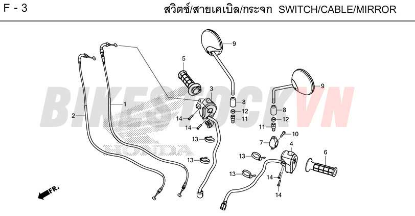 F3_CÔNG TẮC/DÂY/ GƯƠNG