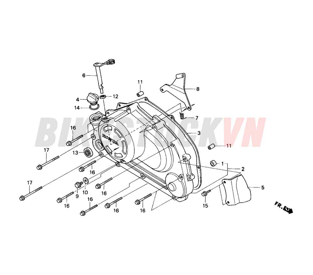 RIGHT CRANKCASE COVER