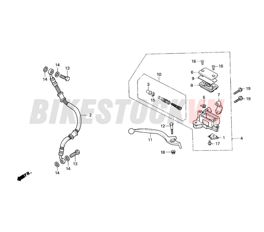 FRONT BRAKE MASTER CYLINDER