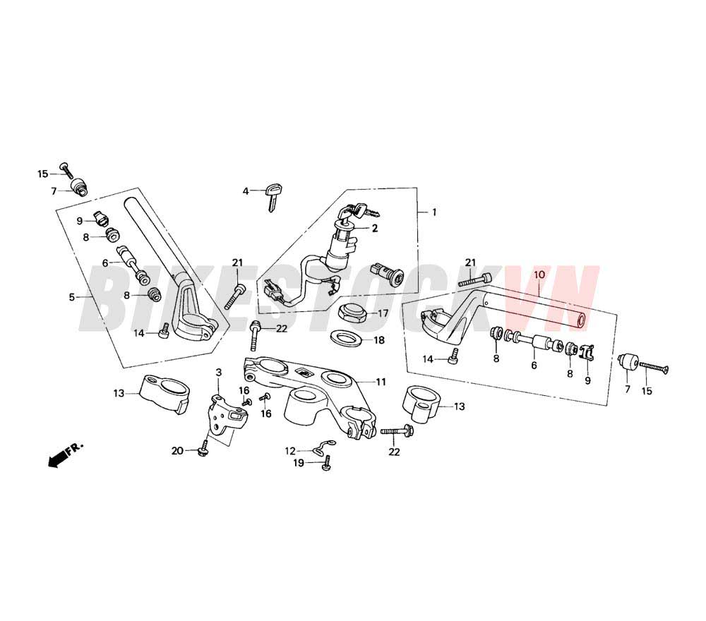 HANDLE PIPE/ TOP BRIDGE